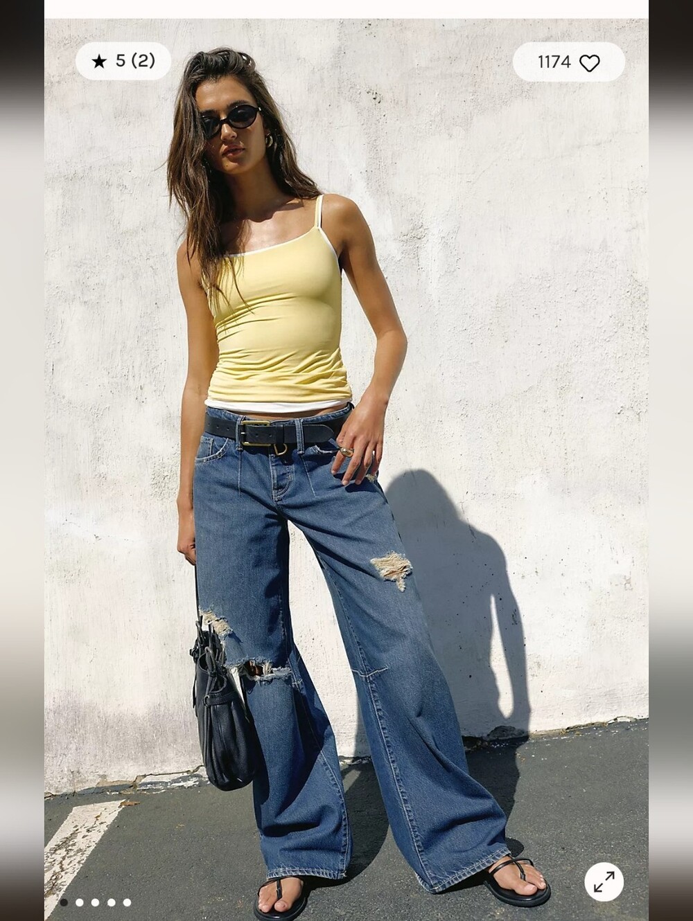 NWT We The Free Teagan Low-Rise Baggy Boyfriend Jeans Current Online